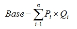 Calculate index base value on index launch date